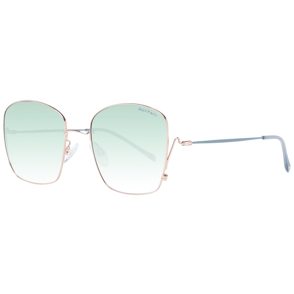 Ana Hickmann Gold Metal Sunglasses