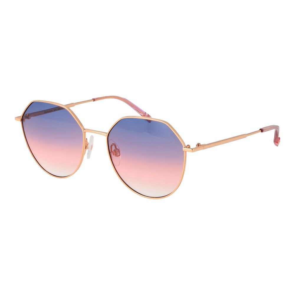 Ana Hickmann Gold Metal Sunglasses | Regal Royce