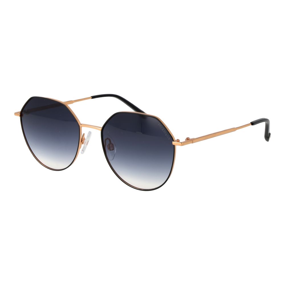 Ana Hickmann Black Metal Sunglasses | Regal Royce