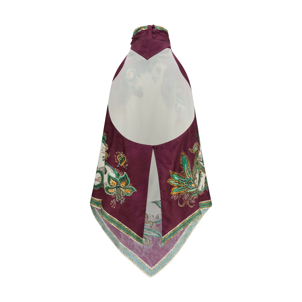 Alemais Multicolor Viscose Blouse | Regal Royce