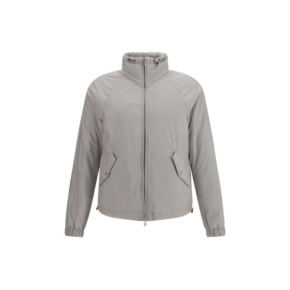Brunello Cucinelli Gray Polyester Shell Jacket | Regal Royce