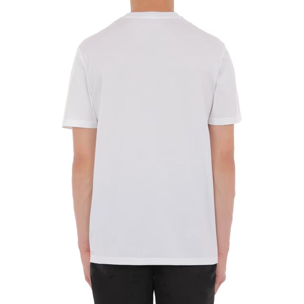 Moschino Couture White Cotton T-Shirt | Regal Royce