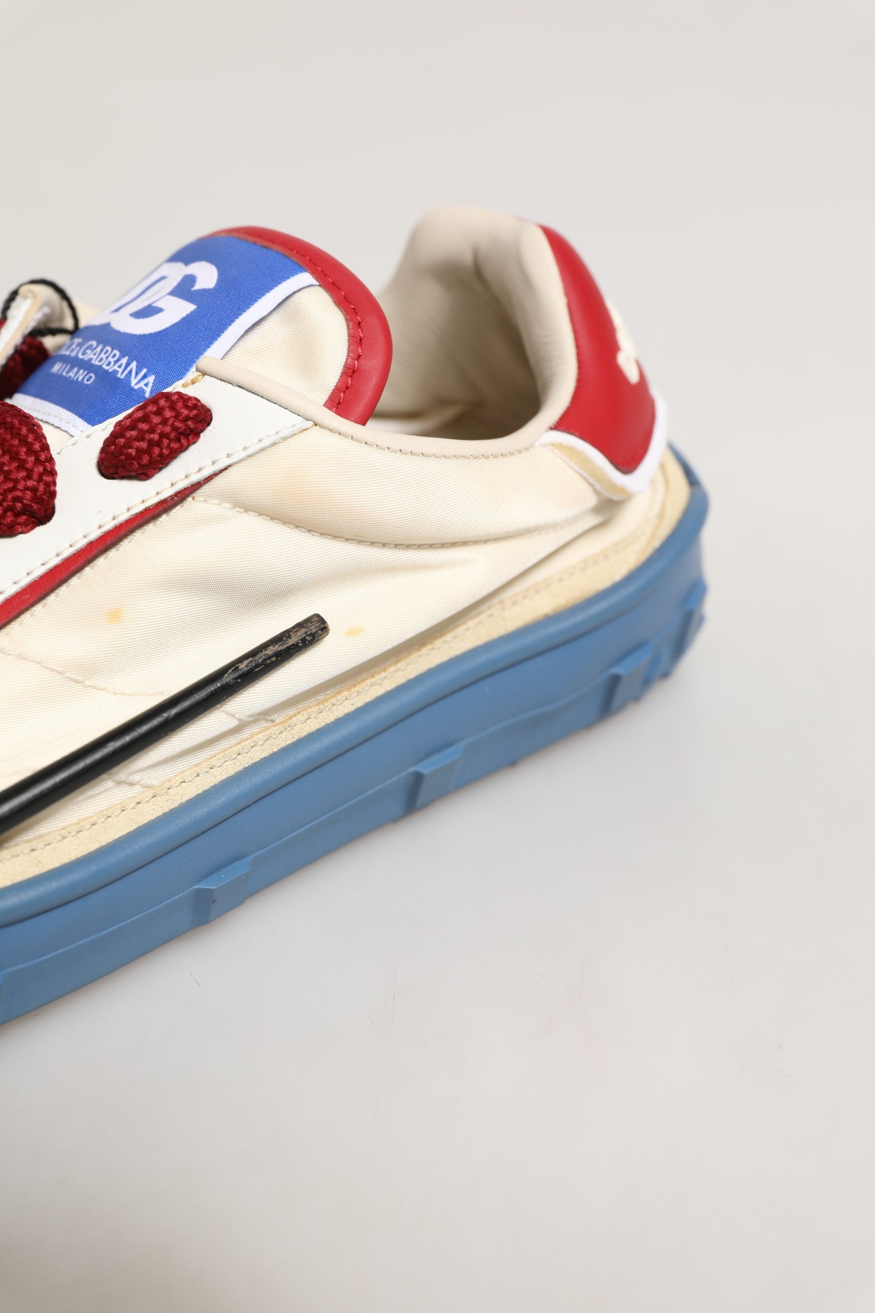 Dolce & Gabbana Multicolor Old Runner Lace Up Sneakers Shoes | Regal Royce