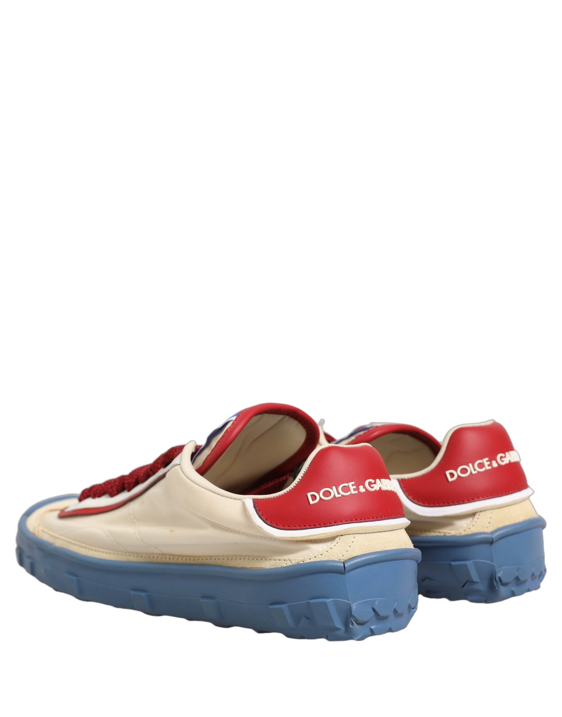 Dolce & Gabbana Multicolor Old Runner Lace Up Sneakers Shoes | Regal Royce