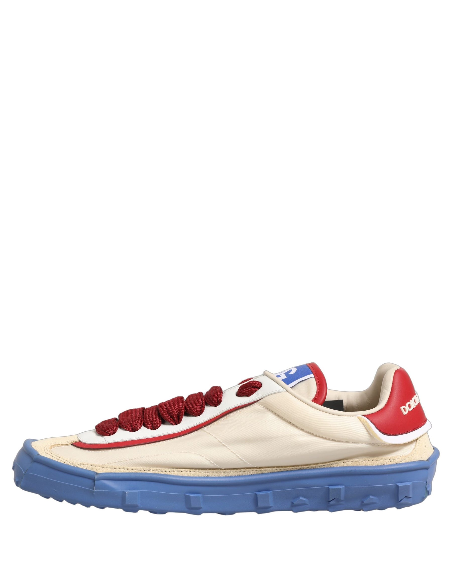 Dolce & Gabbana Multicolor Old Runner Lace Up Sneakers Shoes | Regal Royce