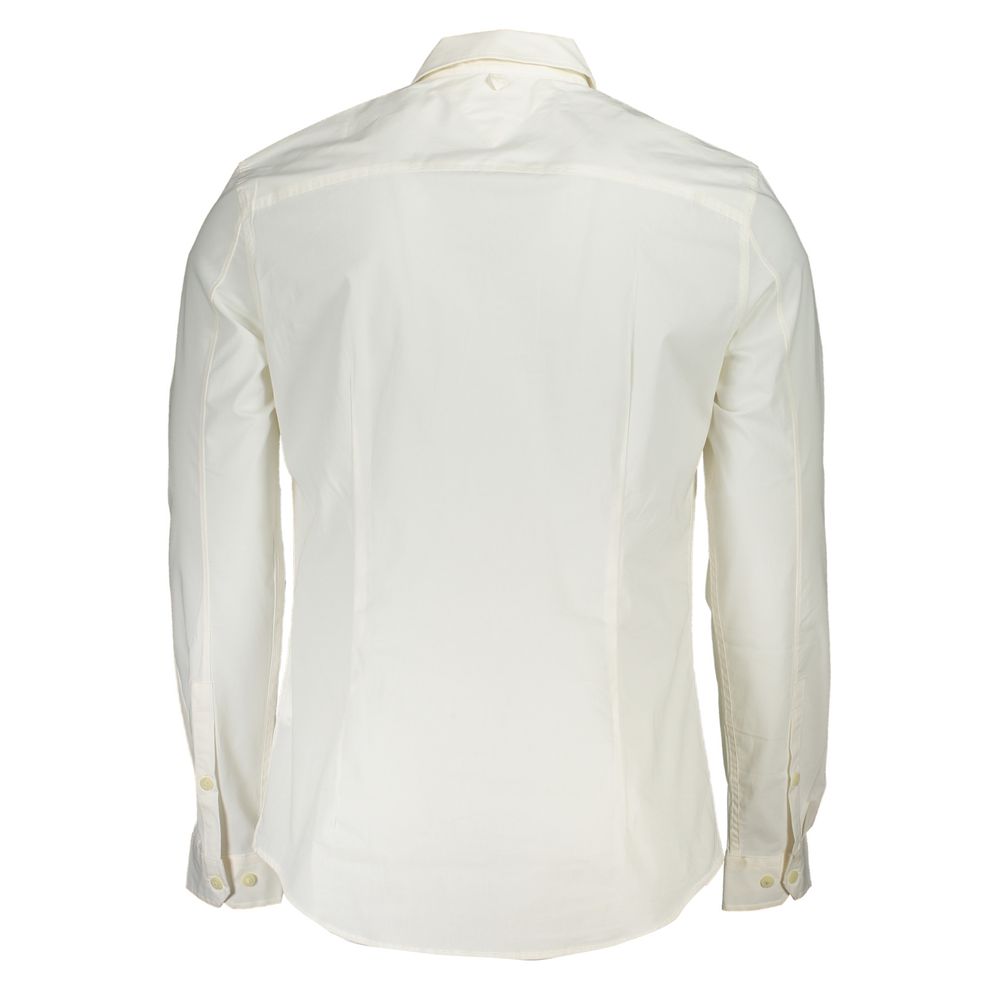 Tommy Hilfiger White Cotton Men's Shirt | Regal Royce