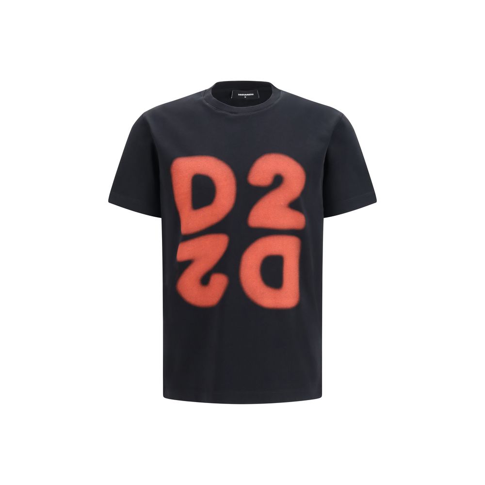 Dsquared² Black Cotton T-Shirt | Regal Royce