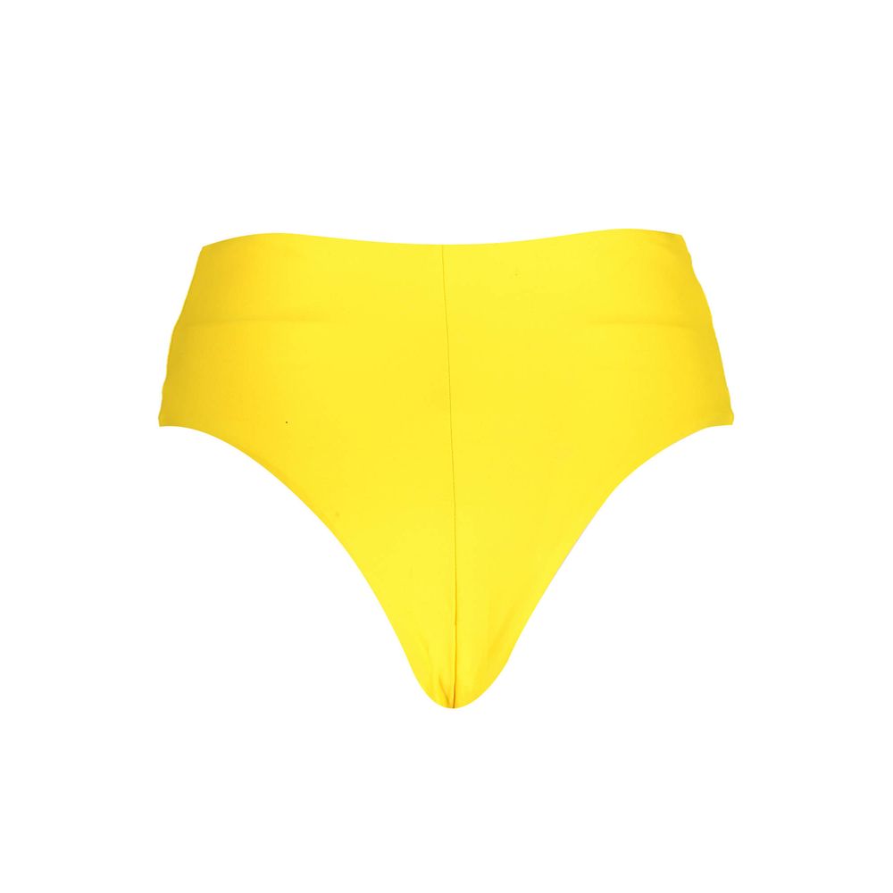 Karl Lagerfeld Yellow Polyamide Women's Swim Brief | Regal Royce