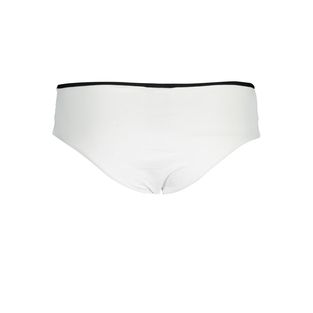 Karl Lagerfeld White Polyamide Women's Swim Brief | Regal Royce