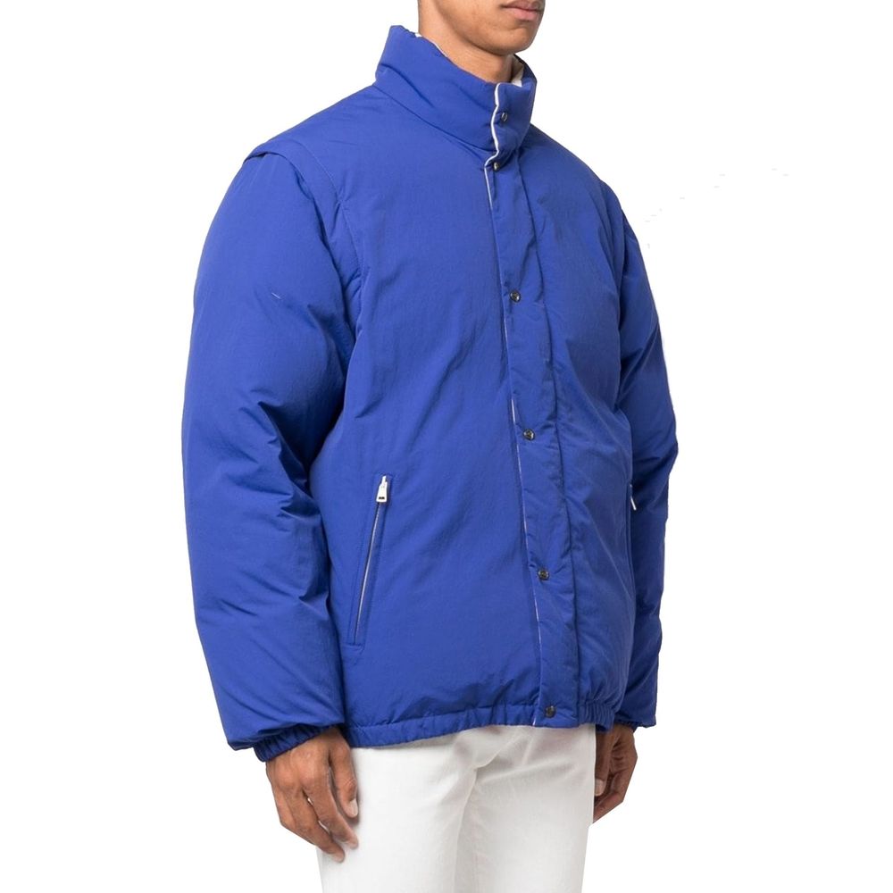 Gucci Blue Polyamide Coat | Regal Royce