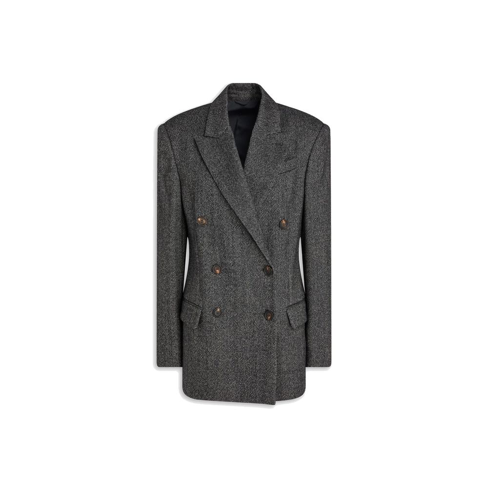 Brunello Cucinelli Black Elastane Blazer | Regal Royce