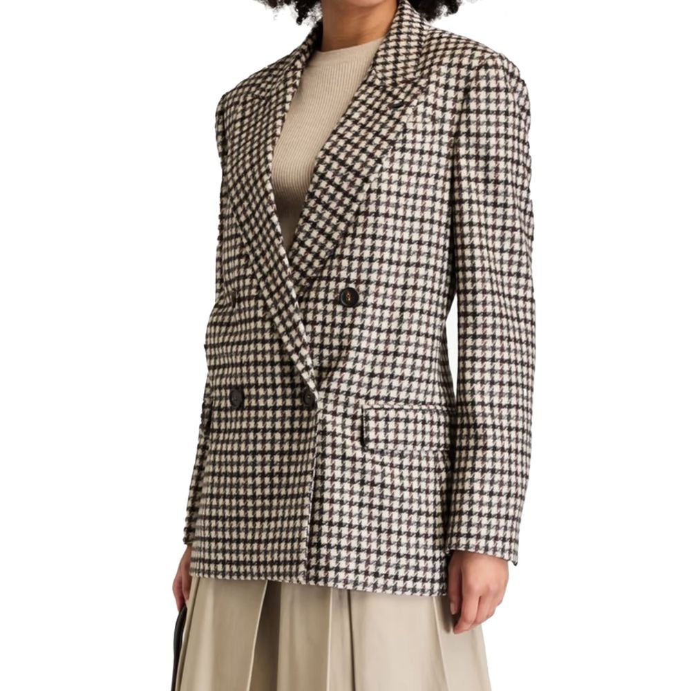 Brunello Cucinelli Brown Alpaca Leather Blazer | Regal Royce