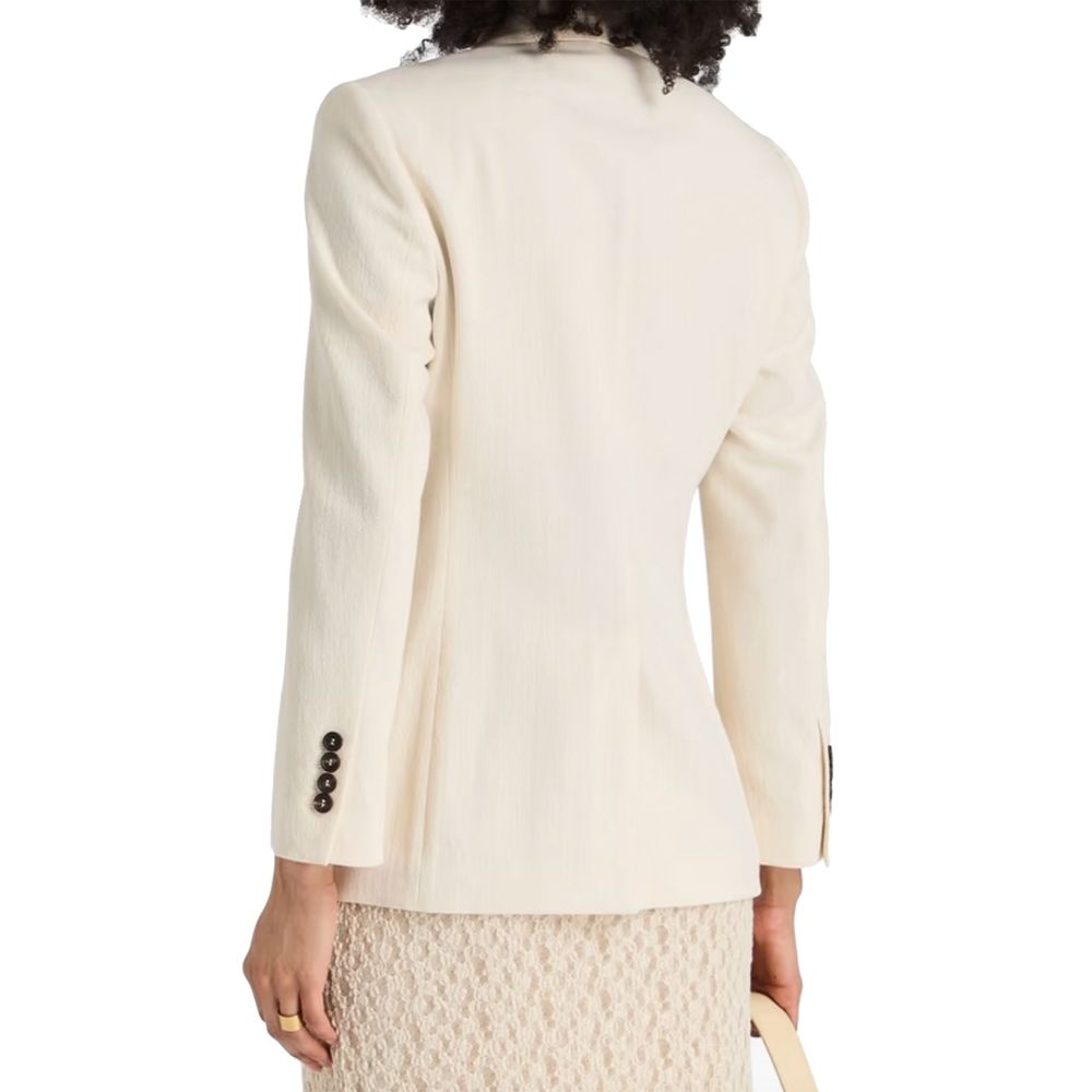Brunello Cucinelli White Cotton Blazer | Regal Royce