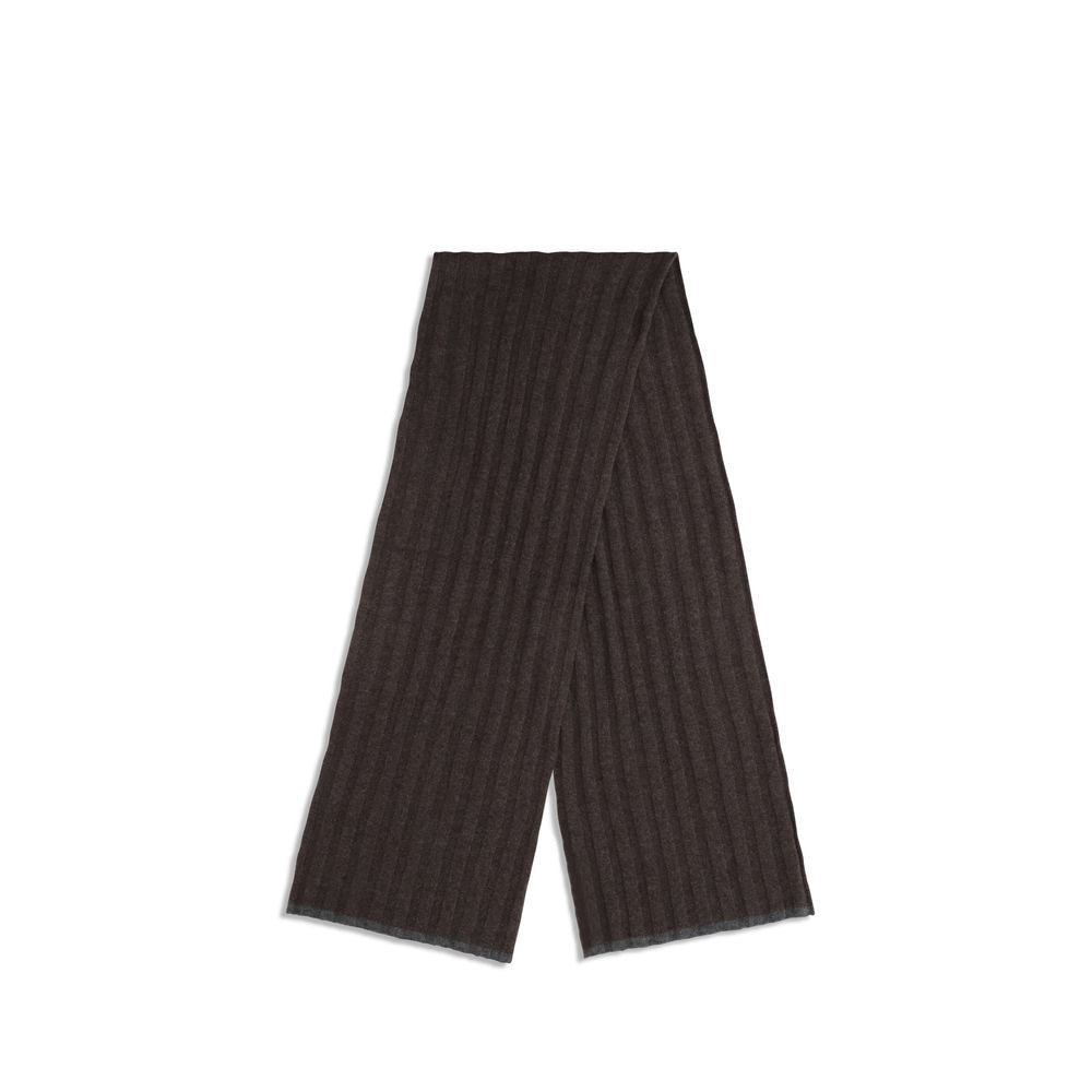 Brunello Cucinelli Brown Cashmere Scarf | Regal Royce