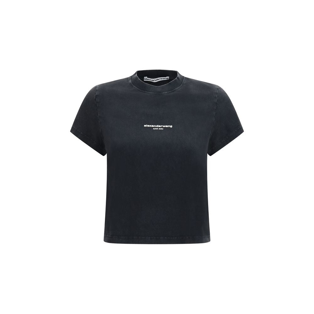 Alexander Wang Gray Cotton T-Shirt | Regal Royce