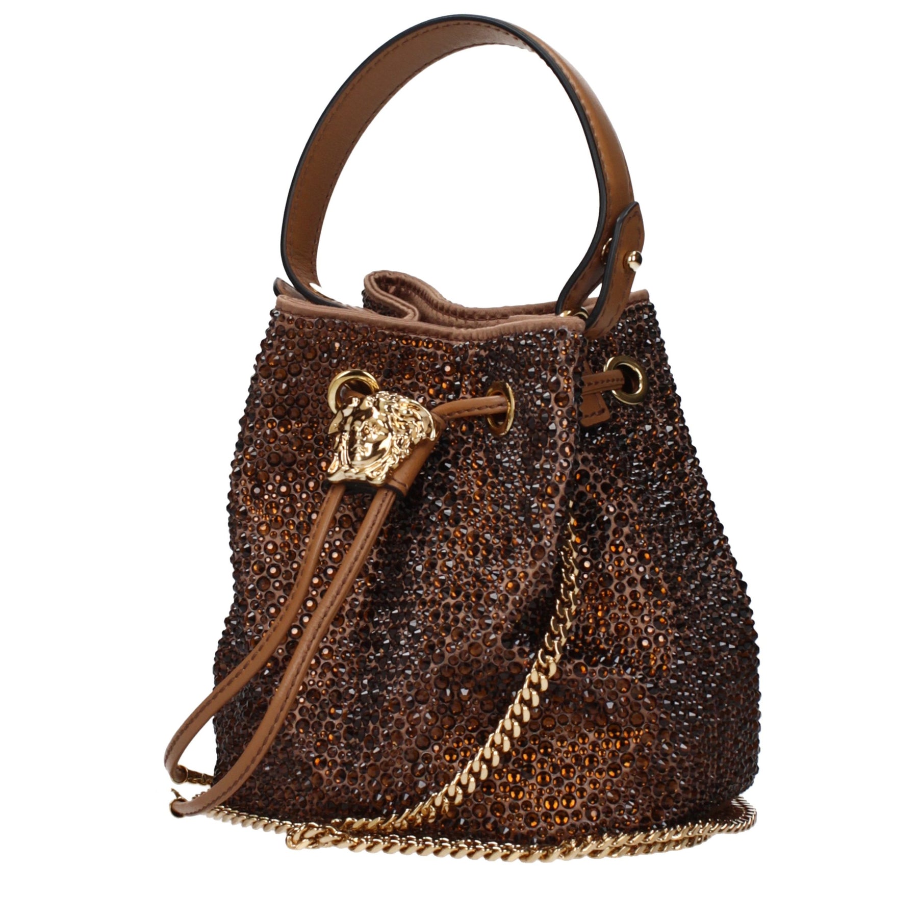 Versace Brown Satin Handbag | Regal Royce