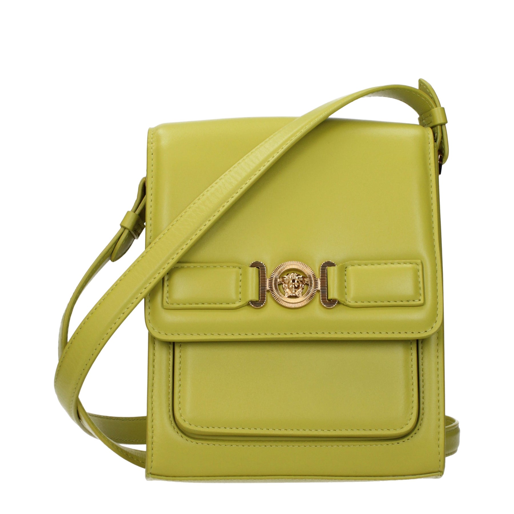 Versace Green Leather Crossbody Bag | Regal Royce