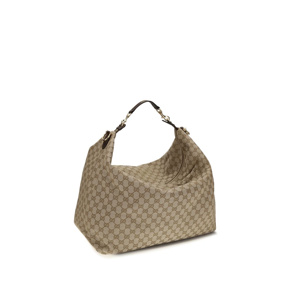 Gucci Beige Fabric Shoulder Bag | Regal Royce