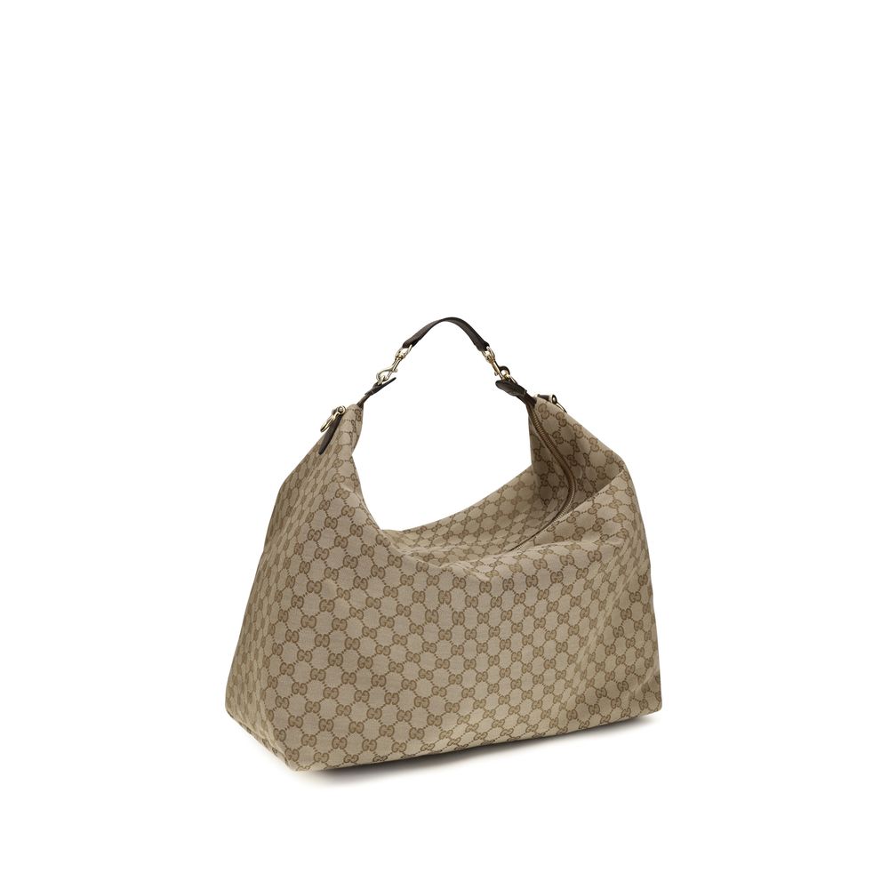 Gucci Beige Fabric Shoulder Bag | Regal Royce