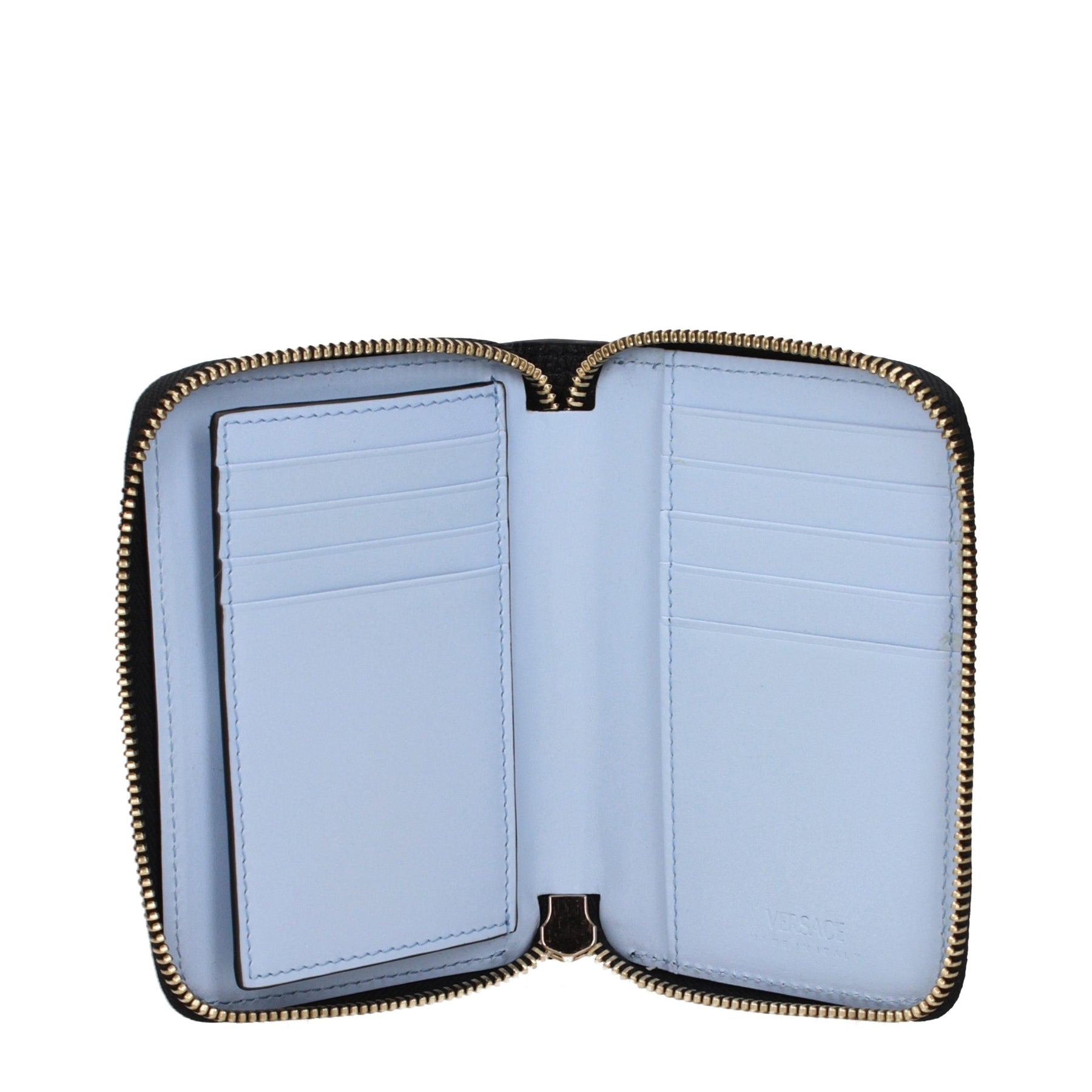 Versace Black Leather Wallet | Regal Royce