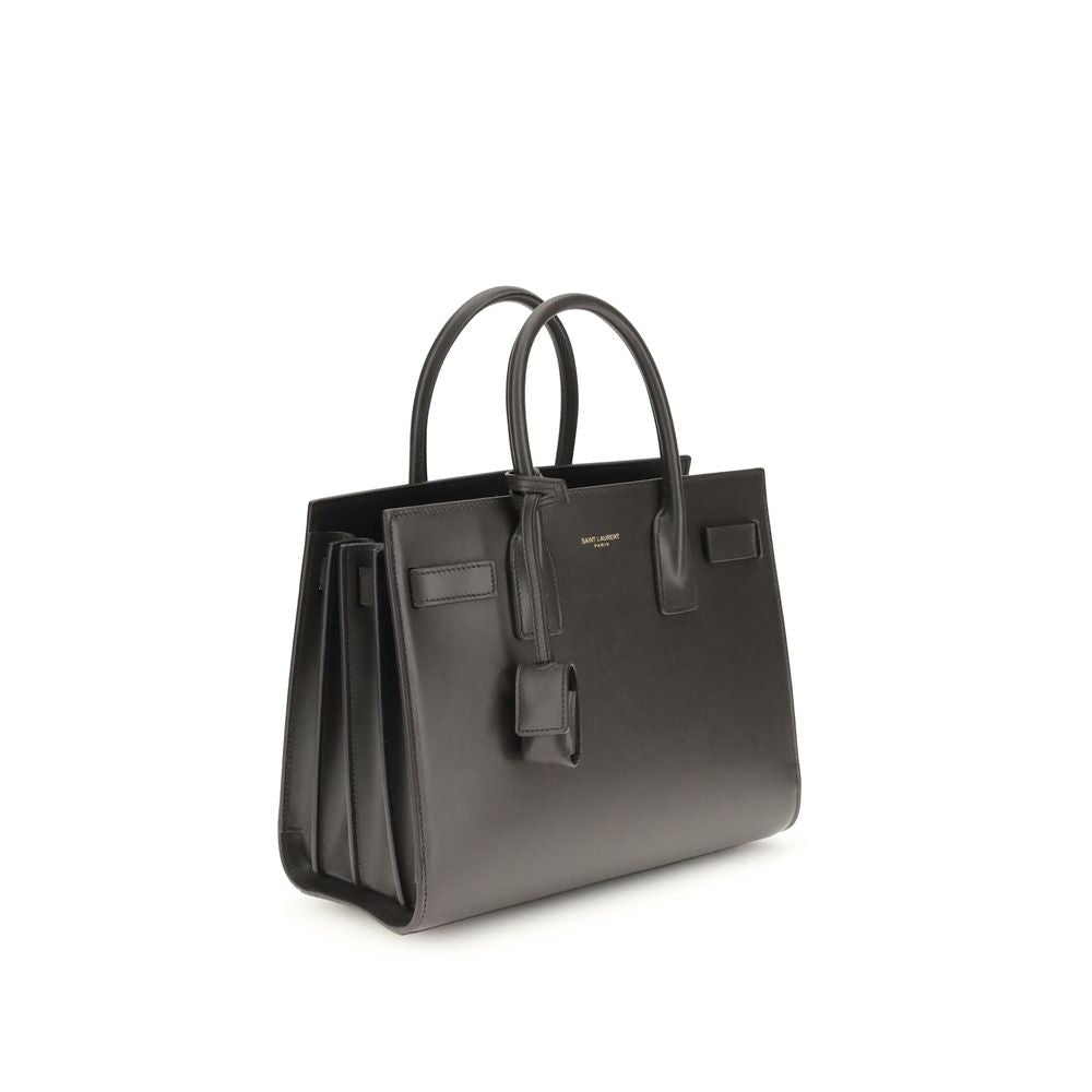 Saint Laurent Gray Calf Leather Bos Taurus Handbag | Regal Royce