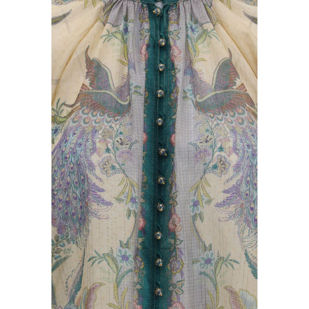Zimmermann Multicolor Cotton Pattern Shirt | Regal Royce