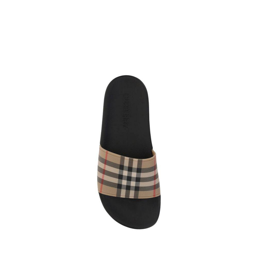 Burberry Multicolor Polyethylene Flat Sandals | Regal Royce