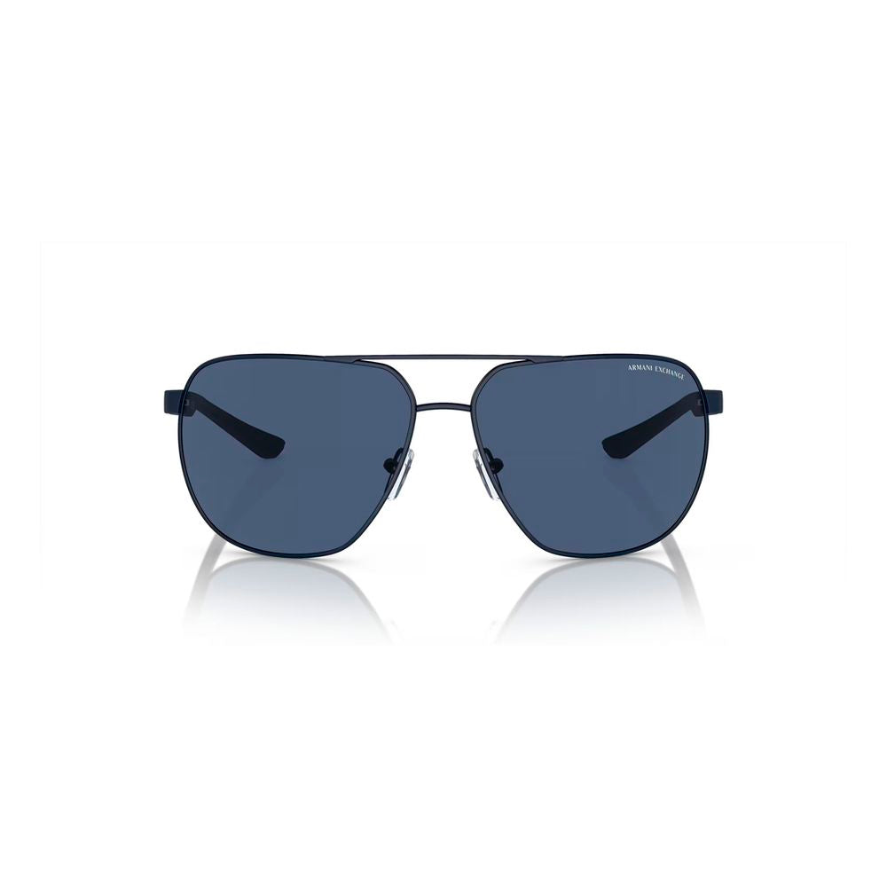 Armani Exchange Gray Metal Sunglasses