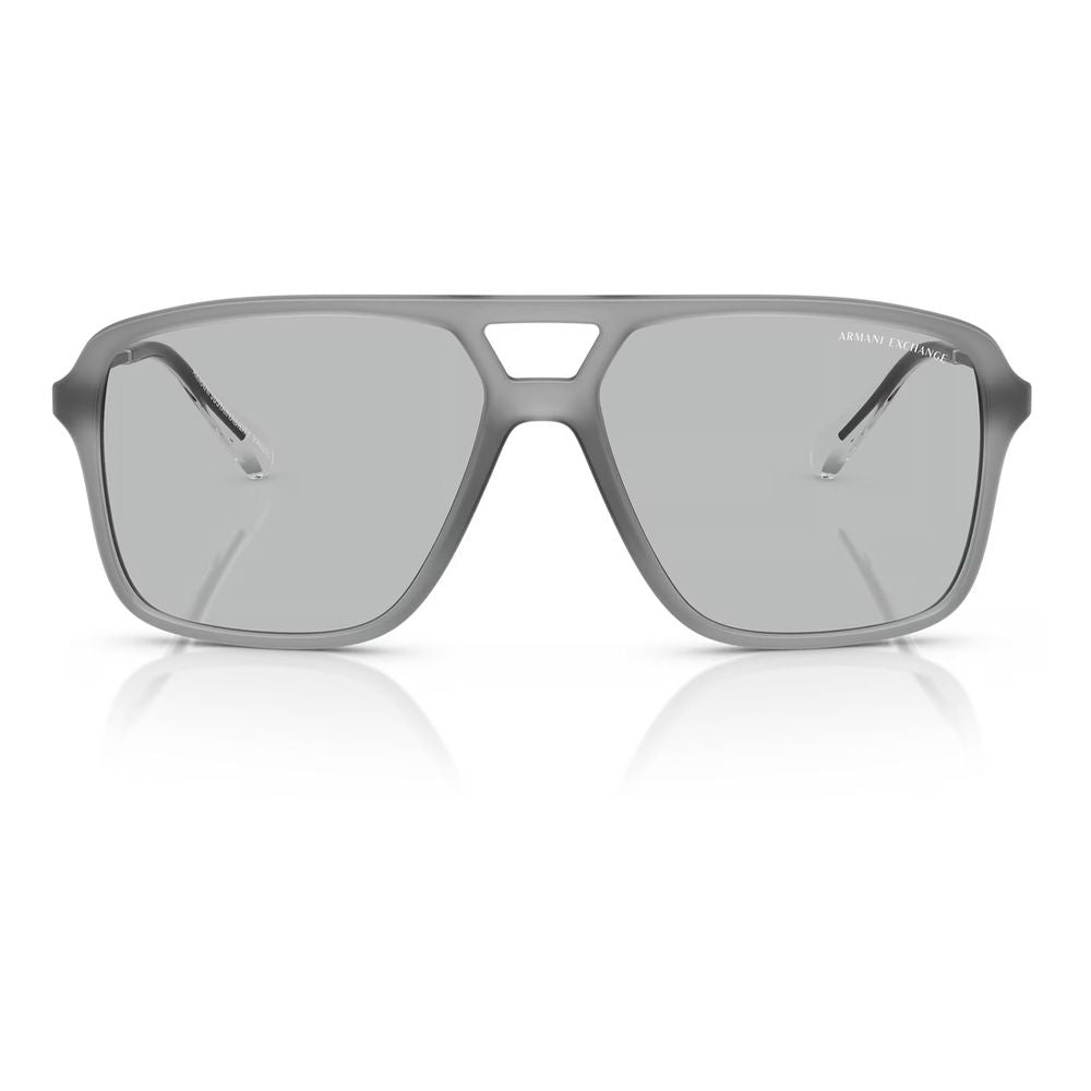 Armani Exchange Gray Injected Sunglasses