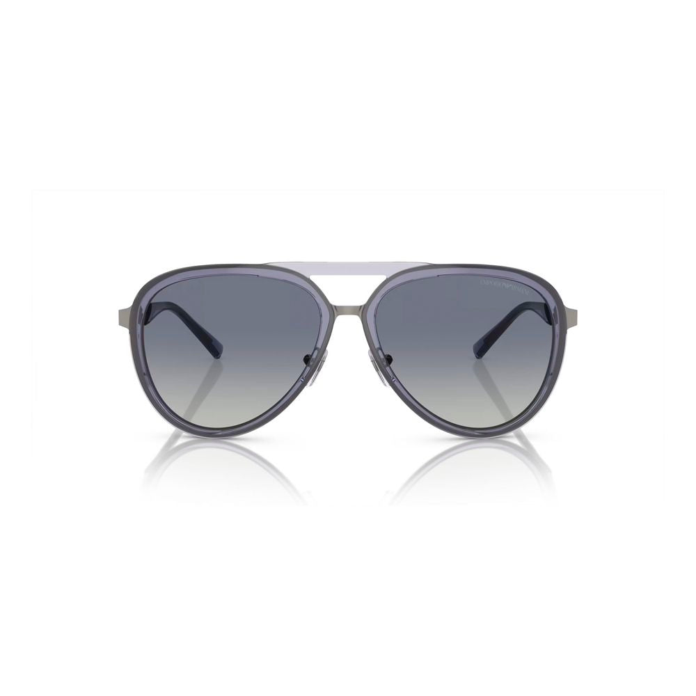 Emporio Armani Blue Metal Sunglasses | Regal Royce