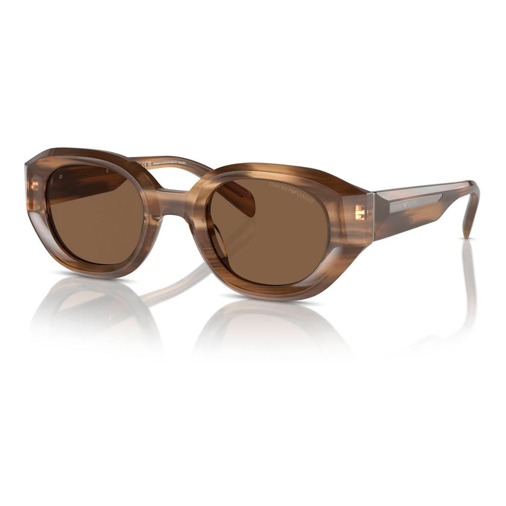 Emporio Armani Brown Acetate Sunglasses | Regal Royce