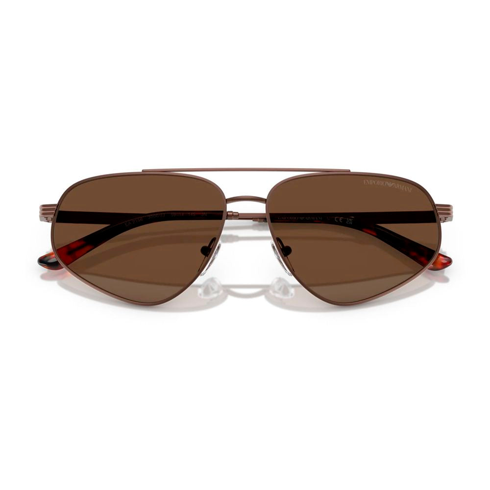 Emporio Armani Brown Metal Sunglasses | Regal Royce