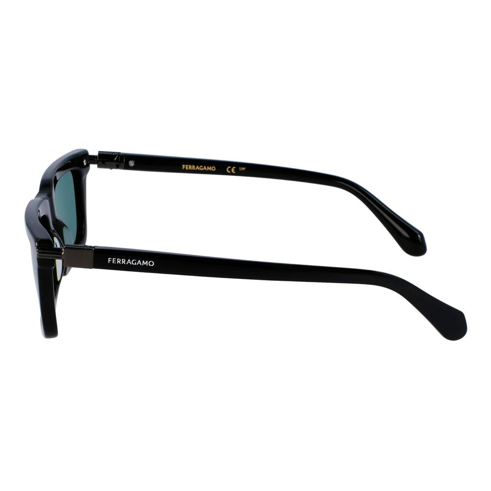 Ferragamo Black Acetate Sunglasses | Regal Royce