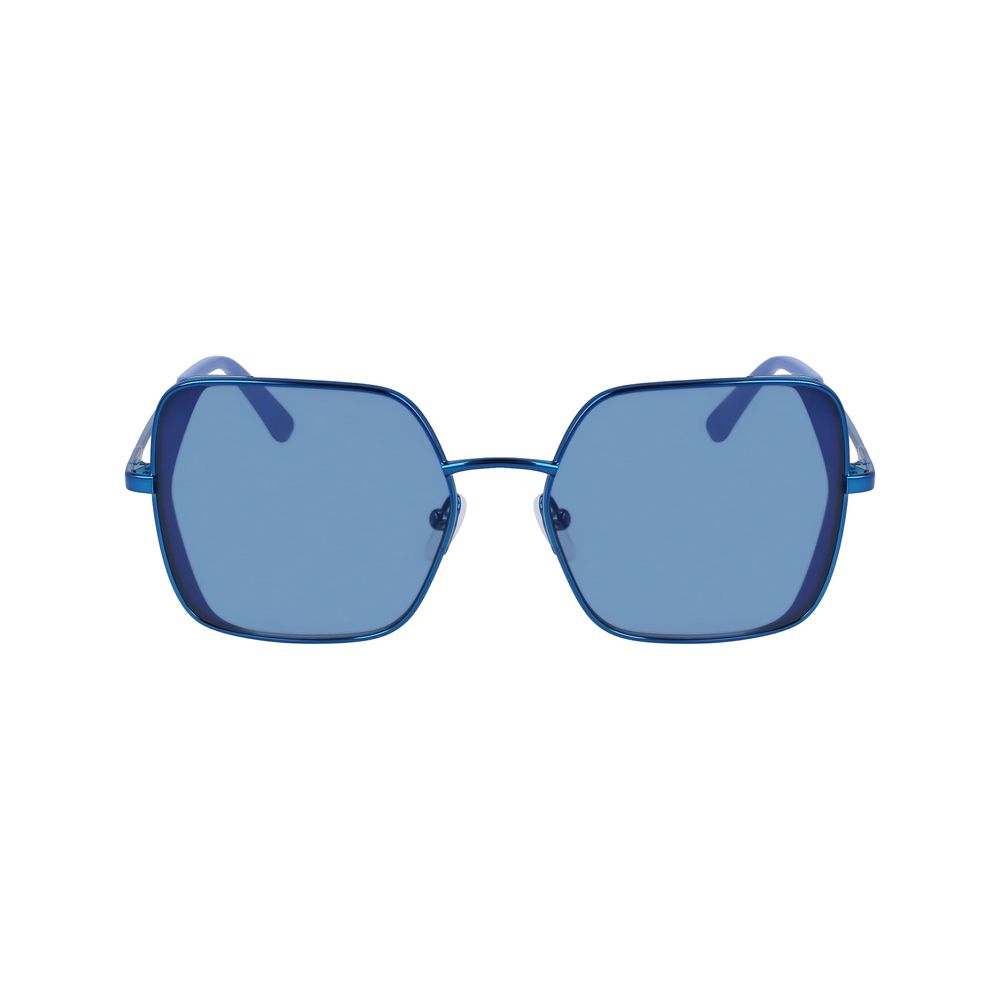 Karl Lagerfeld Blue Metal Sunglasses | Regal Royce