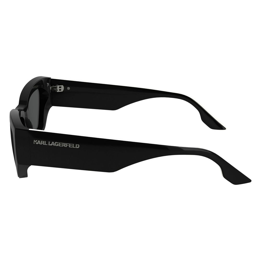 Karl Lagerfeld Black Injected Sunglasses | Regal Royce