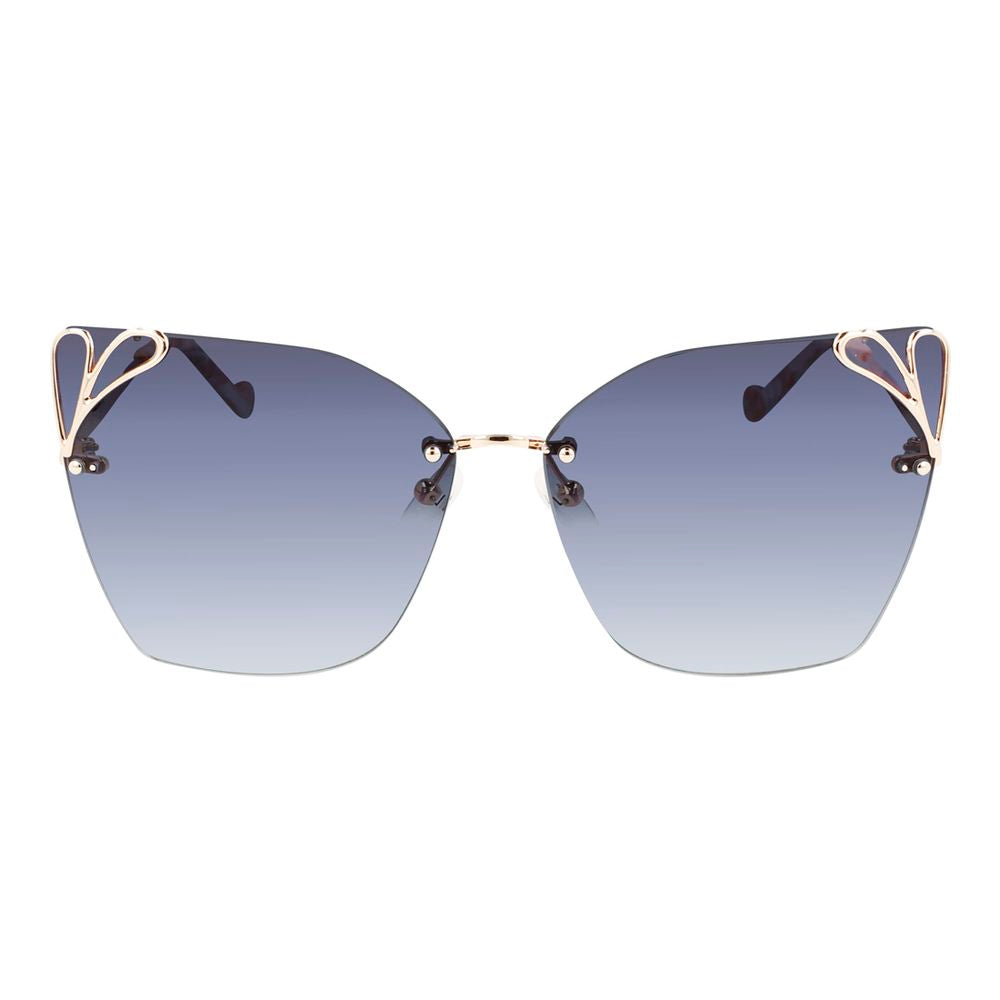 Liu Jo Gold Metal Sunglasses