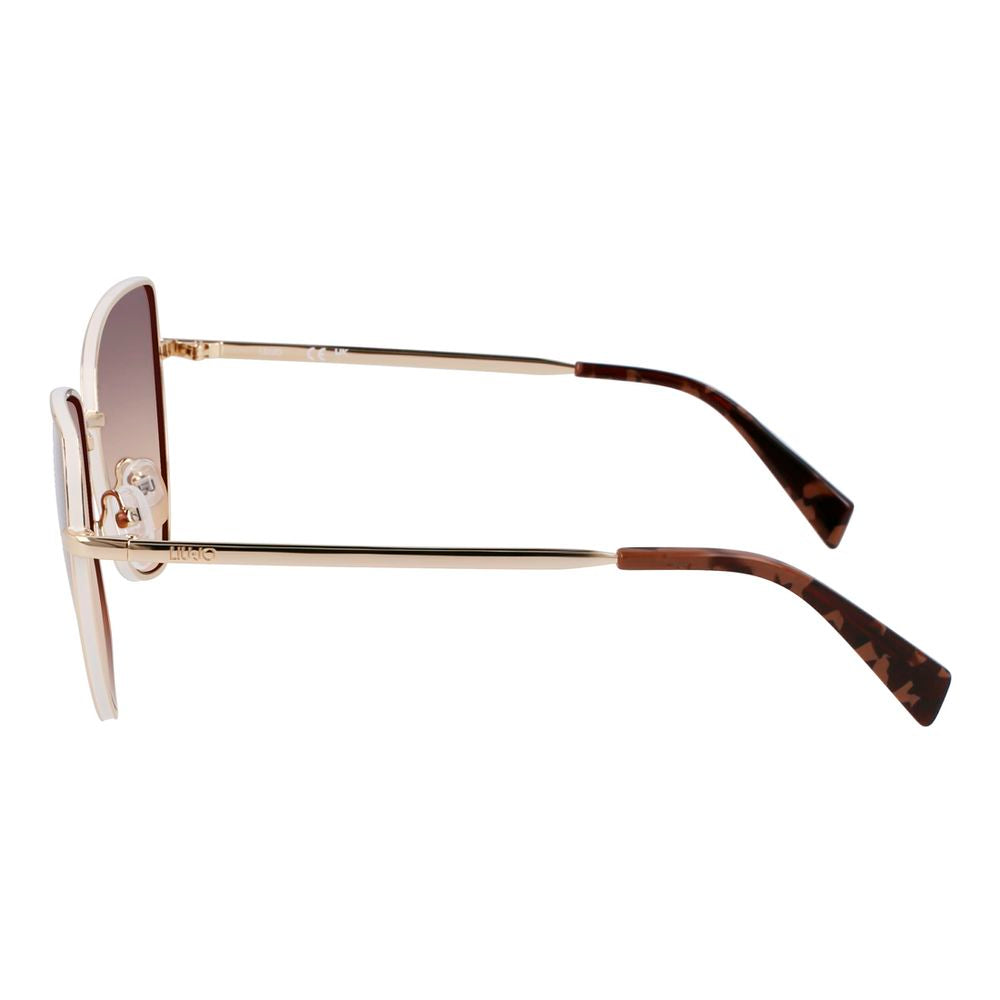 Liu Jo Gold Metal Sunglasses | Regal Royce