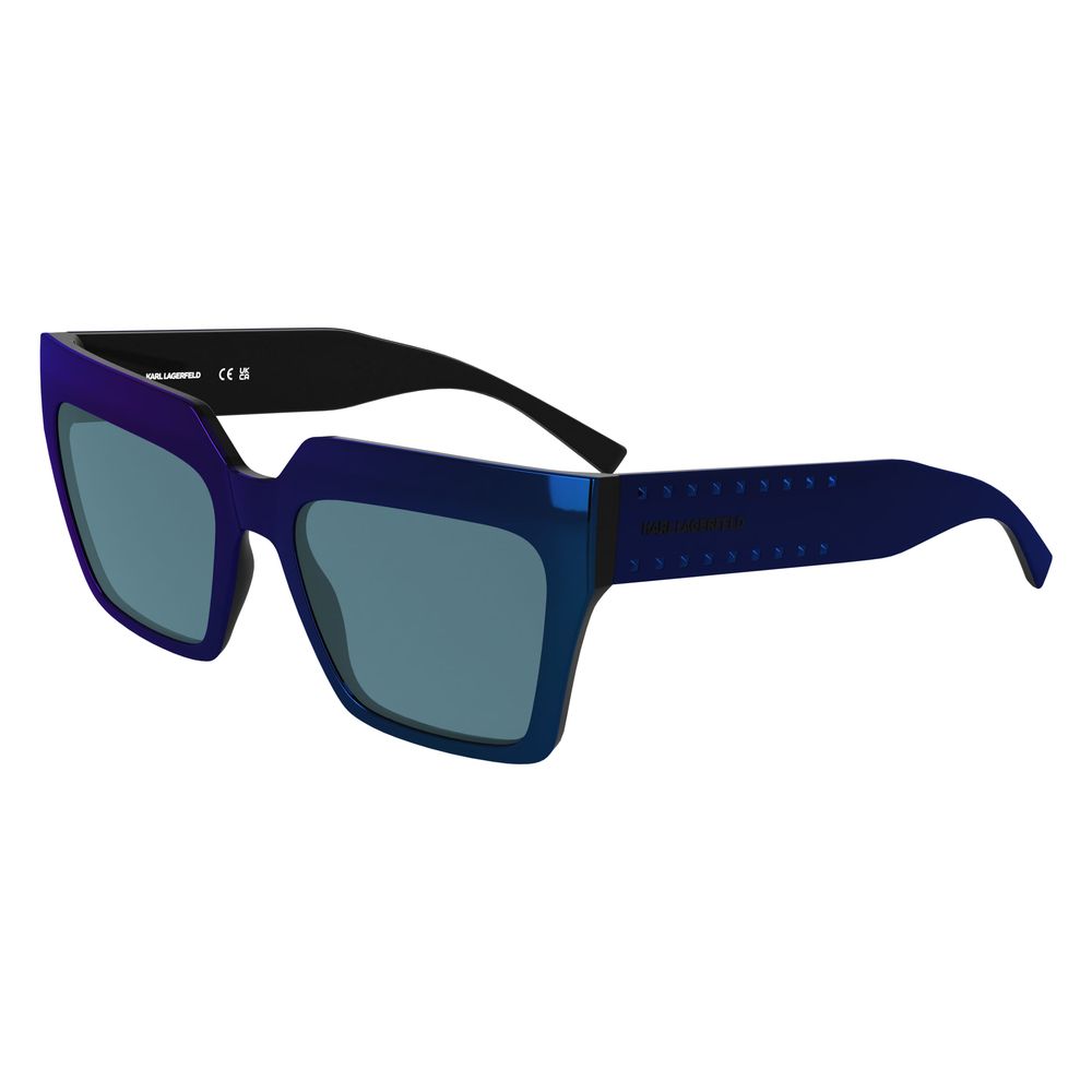 Karl Lagerfeld Blue Injected Sunglasses | Regal Royce
