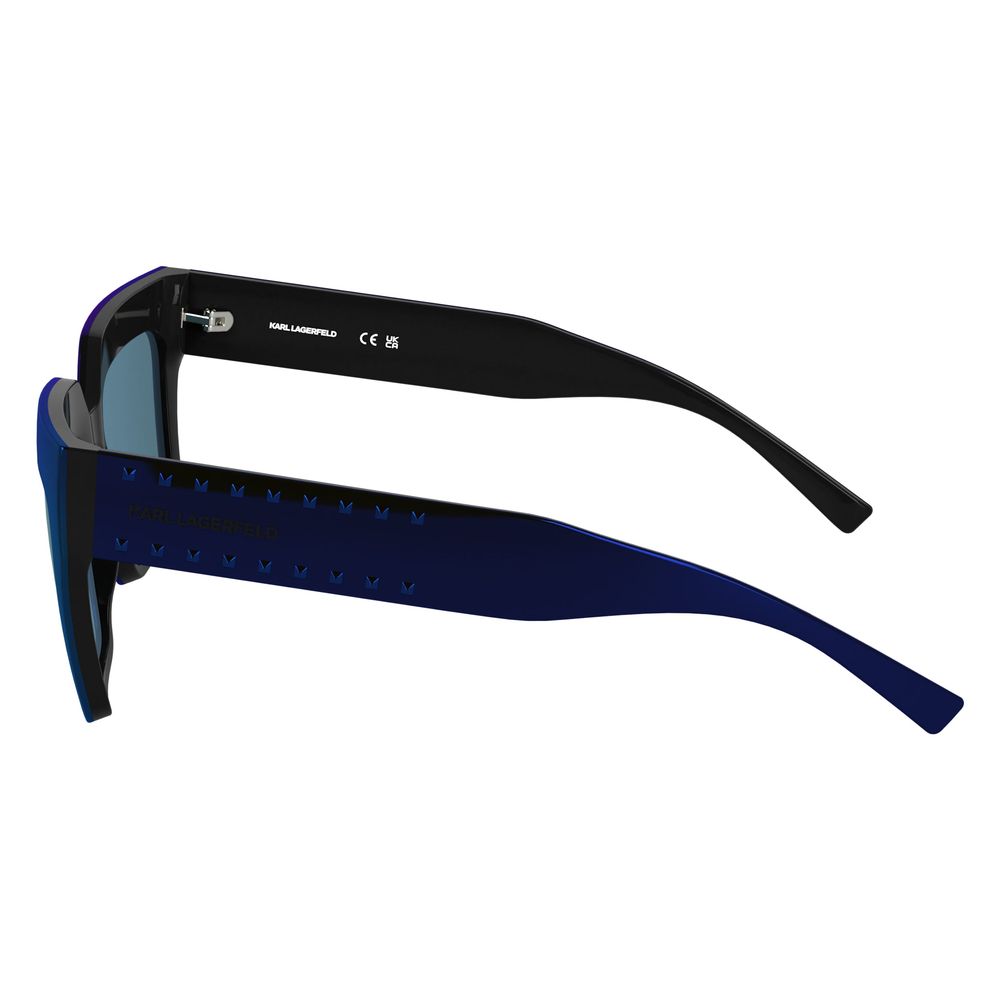 Karl Lagerfeld Blue Injected Sunglasses | Regal Royce