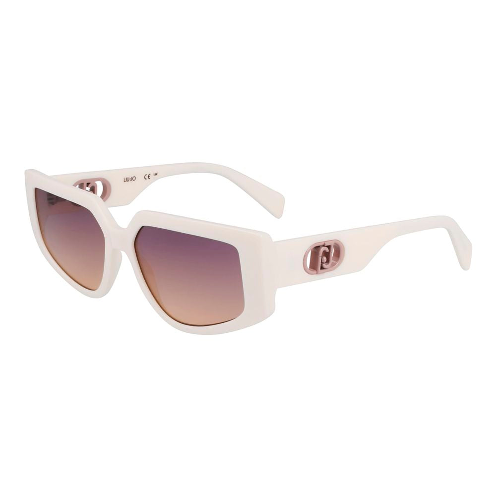 Liu Jo White Injected Sunglasses | Regal Royce