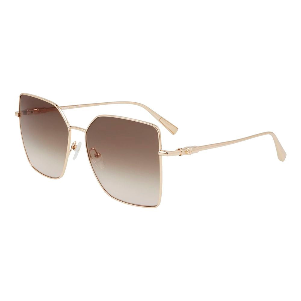 Longchamp Gold Metal Sunglasses | Regal Royce