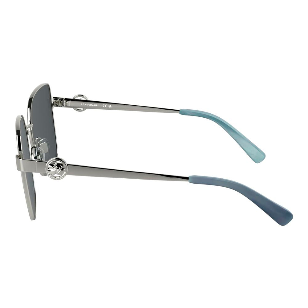 Longchamp Gray Metal Sunglasses | Regal Royce