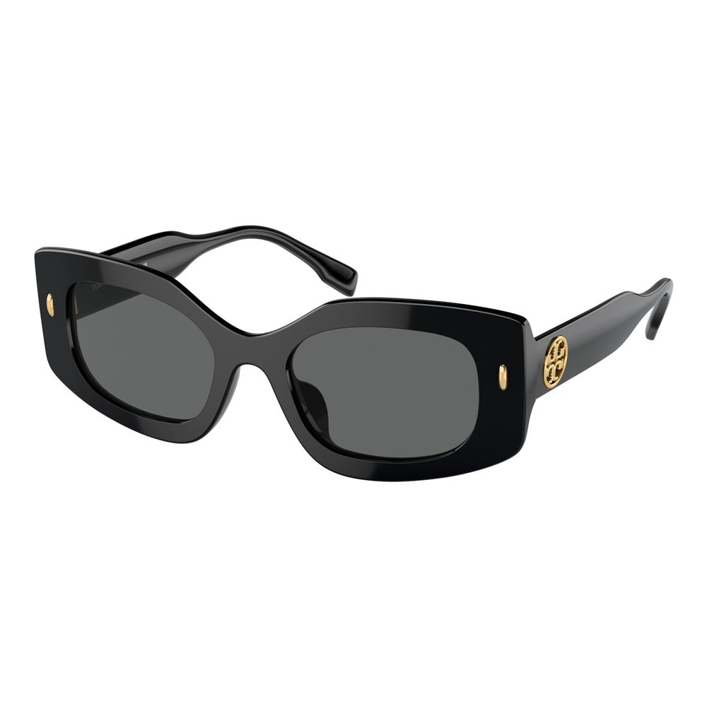 Tory Burch Black Acetate Sunglasses