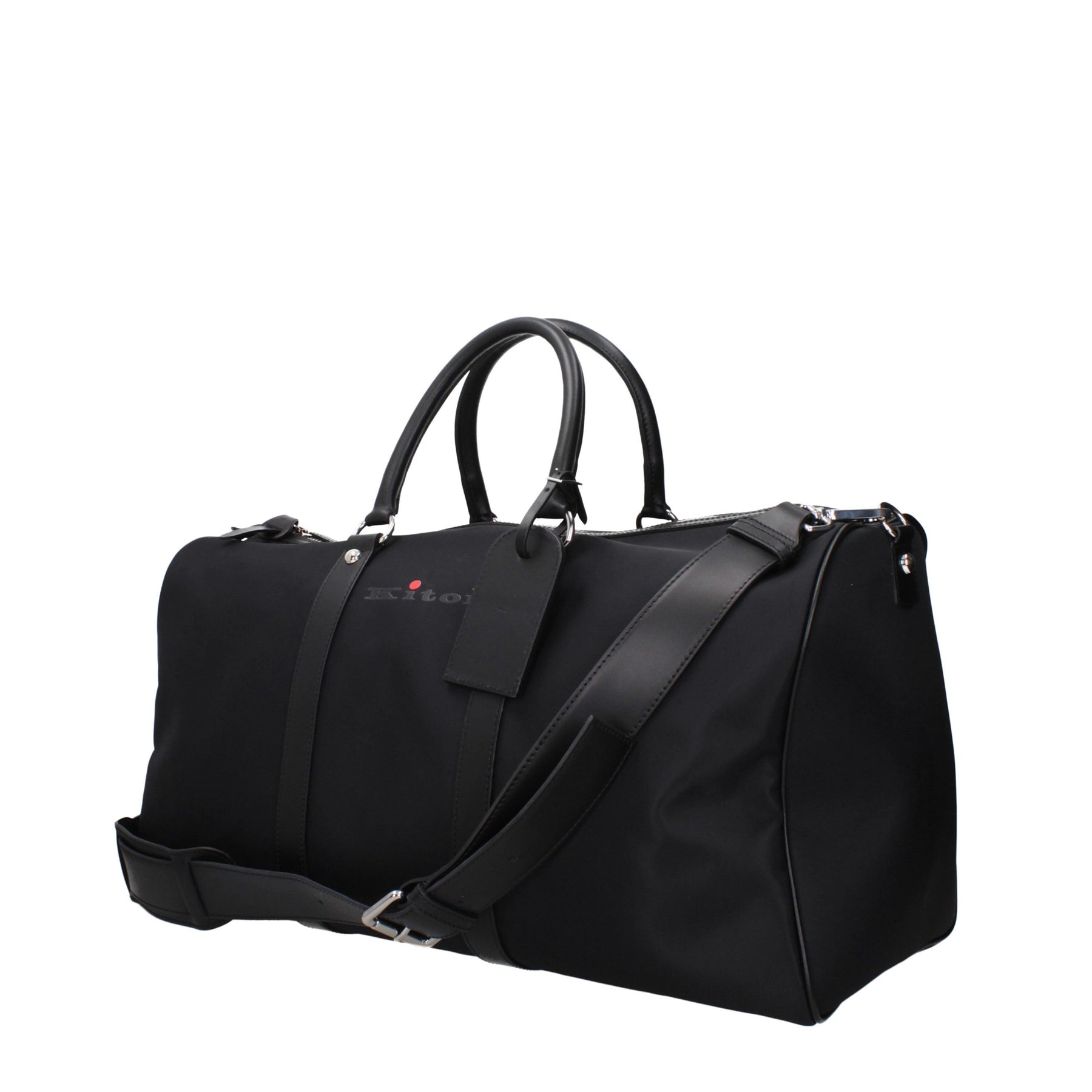 Kiton Black Nylon Luggage And Travel | Regal Royce