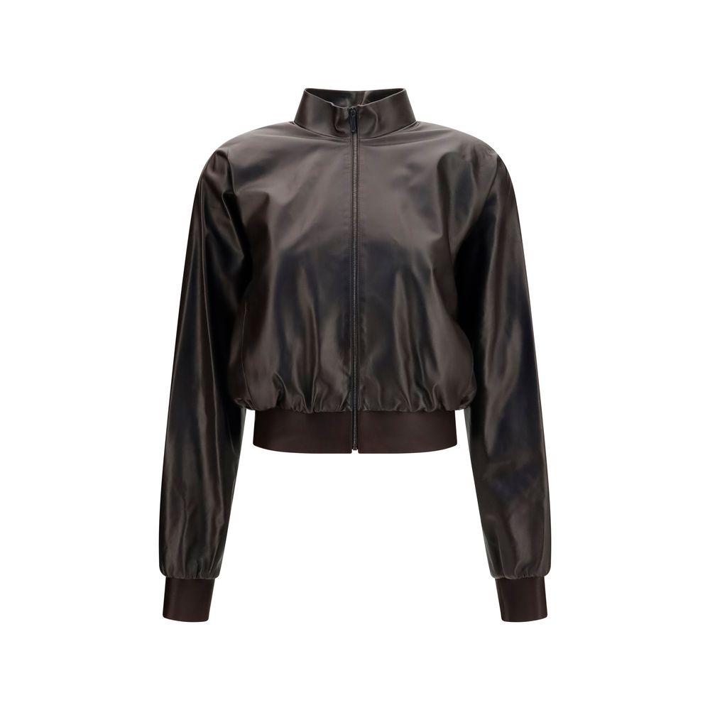 Gucci Brown Lamb Ovis Aries Aries Bomber | Regal Royce