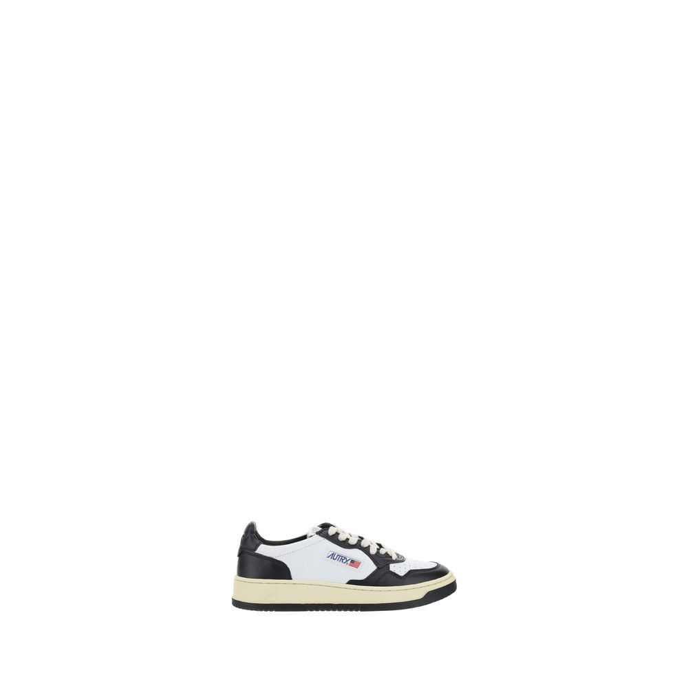 Autry White Calf Leather Bos Taurus Athletic Sneakers | Regal Royce