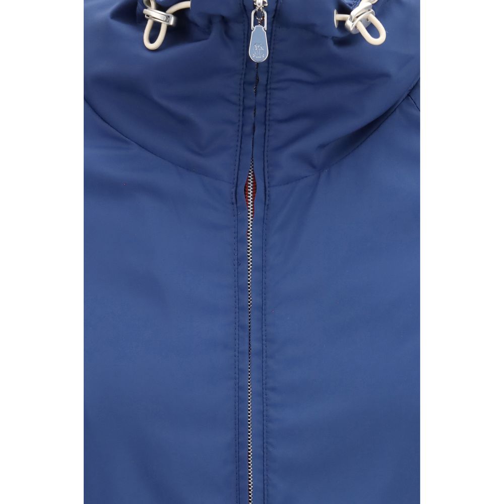 Brunello Cucinelli Blue Polyester Shell Jacket | Regal Royce
