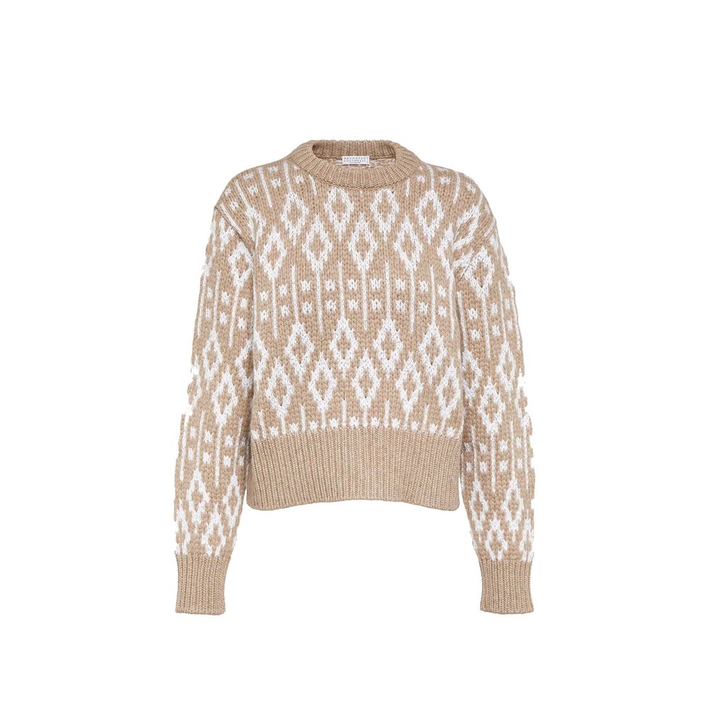 Brunello Cucinelli Brown Cashmere Sweater | Regal Royce