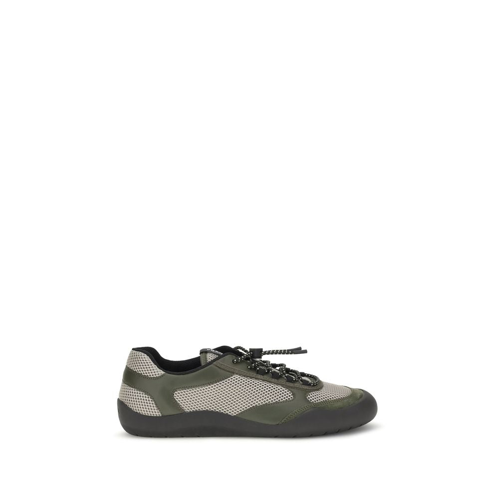 Prada Bicolor Polyester Athletic Sneakers | Regal Royce