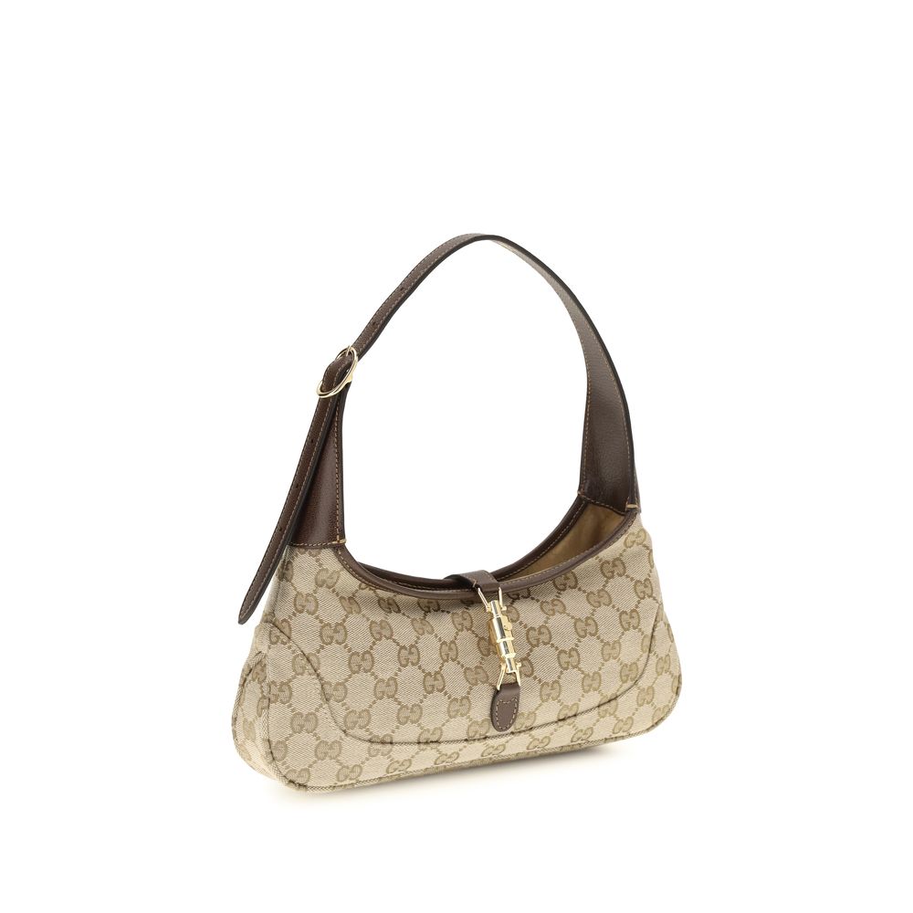 Gucci Beige Fabric Shoulder Bag | Regal Royce